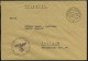 DRESDEN FLUGHAFEN/ A 1942 (19.6.) 2K-Steg = Hauspostamt Ziviler Flughafen + Viol. 1K-HdN: Wehrbezirkszentrale/ Dresden ( - WO2