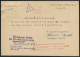 282 BREMEN-VEGESACK 1/ F 1965 (23.8.) 1K-Segment Auf Zweifarbiger Propagabda-Kt.: Oder-Neiße Niemals Grenze!.. Deutsche - Refugees