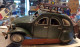 CITROEN 2CV En TOLE Ski Luge Vacances Hiver Montagne 1/12 Ou 1/10 ? Dimensions 260 Mm X 130 Mm X 100 Mm - Andere & Zonder Classificatie
