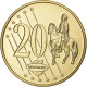 Vatican, Médaille, 20 C, Essai-Trial Benoit XVI, 2008, Laiton, SPL - Autres & Non Classés
