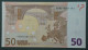 50 EURO SPAIN 2002 TRICHET MO45D5 V ERROR IN CODE  SC FDS UNC. PERFECT - 50 Euro