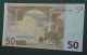 Delcampe - 50 EURO SPAIN 2002 TRICHET MO45D5 V ERROR IN CODE  SC FDS UNC. PERFECT - 50 Euro