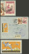 ARGENTINA: MIXED Postage With Rare CINDERELLA: Registered Airmail Official Cover Sent From Río Gallegos To Buenos Aires - Other & Unclassified
