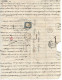 13) SARDEGNA LETTERA CON 20C.Quarta Emissione INDACO SCURO N.15Dd DA ARENZANO IL 13/5/1861 - Sardinia