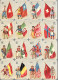 GF1509 - PLANCHE 32 CHROMOS GAUFRES CHICOREE MOKTA WILLIOT - DRAPEAUX - Sonstige & Ohne Zuordnung