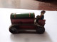 LA HOTTE  SAINT NICOLAS TRACTEUR MECANIQUE  A CHENILLES CIRCA 1950  MECANISME BLOQUE VENDU  SANS LA CLEF  LONG 7 Cm - Jouets Anciens