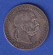 Österreich-Ungarn Silbermünze 5 Kronen Kaiser Franz Joseph 1900 Ss - Autriche