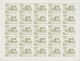 Great Britain 1971 Strike Post "Emergency Mail Service" Decimal Set Of 3v IMPER Complete Sheetlets Of 25v ** Mnh (DG160) - Local Issues