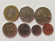 Mauritius Set Of 7 Coins 20-half Rupee 20+5 Cents - Maurice