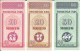 Mongolie - 10- 20 50 Mongo (1993) - UNC - - Mongolia