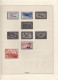 Delcampe - France 1945-1959 Très Bel Ensemble Timbres Neufs **  Côte Y&T >2000€ Sous Feuilles Préimprimées  Dans Classeur Lindner - Collections (with Albums)