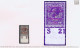 Ireland 1922 Dollard Rialtas 5-line Ovpt In Red On 9d Agate, Control S21 Perf, Mint Single - Ungebraucht
