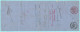 N°32 Op Reçu ALOST - Tabacs Borreman-Mally, Afst. BRUXELLES 7 30/06/1883 - 1869-1883 Leopold II.