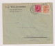 LUXEMBOURG 1928 Nice Cover To Germany - 1926-39 Charlotte Right-hand Side
