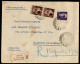 Luogotenenza - 10 Lire Imperiale + Coppia Del 2 Lire Democratica (258 + 552) Su Raccomandata  Da Catanzaro  Per S. Leuci - Other & Unclassified