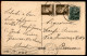 Luogotenenza - Cartolina Da Francavilla A Mare Del 14.12.45 Per Roma Affrancata Con Coppia Del 10 Cent Imperiale 1 Lira - Other & Unclassified