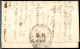 Prefilateliche E Documenti - 1849 - Repubblica Romana - Battaglione Civico / Comando Del X / RR (Ovale) - Lettera In Fra - Other & Unclassified
