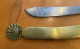 Delcampe - Sabre Yatagan, Entièrement En Laiton, Avec Un Lion Sur La Poignée Turquie M1850 (C308) - Knives/Swords