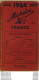 Guide Rouge Michelin 1964 57eme Edition France - Michelin (guides)