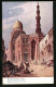 Künstler-AK Friedrich Perlberg: Cairo, Mosquée Kait-Bey - Perlberg, F.