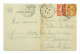 Duo Tb 5c + 10c Semeuse Camée Sur CP Baccarat 1921 - 1906-38 Säerin, Untergrund Glatt