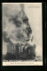 AK Hamburg-Neustadt, Brand Der Michaeliskirche - Katastrophen