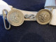 Delcampe - RARE CEINTURON GENDARMERIE EN BUFFLE BLANC Daté 1926  !!!!!  #.3 - Police