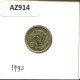 1 CENT 1993 CHIPRE CYPRUS Moneda #AZ914.E.A - Chipre