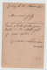 1877 - TYPE SAGE 15C SEUL SUR CPA - FIRMINY LOIRE => NIMES GARD - - 1876-1898 Sage (Type II)