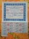 - ACTION COMPAGNIE DES MINES DE L'OUEST 1933 - - Mines