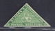 1857-64 TERRANOVA SG 3 3 Pence Verde Giallastro - MH* - Other & Unclassified