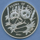 Korea Nord 5 Won 2001 Tierschutz Pandabären, Silber, KM 782 PP (m4635) - Korea, North