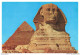 APCP12-0746-EGYPTE - GIZA - The Sphinx And The Pyralid Of Khafre - Sphinx