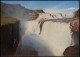 Postcard Gullfoss Gullfoss Wasserfall (Waterfall) 1970 - IJsland