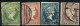 España 1856 Isabel II - Papel Sin Filigrana (usados) - Gebruikt