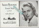 VP : Genre Opéra, Acte: Théatre:   Acteur- Actrice. Paris Simone,,thé Et Sympathie; Bergman I.,mercure J..... - Programs