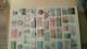 Delcampe - BS367  Bel Ensemble De Timbres De Divers Pays Dont Plaquette De France Avec N° 116 ** Signé . A Saisir !!! - Verzamelingen (in Albums)