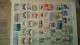 Delcampe - BS367  Bel Ensemble De Timbres De Divers Pays Dont Plaquette De France Avec N° 116 ** Signé . A Saisir !!! - Verzamelingen (in Albums)