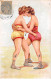 Sports - N°86662 - Lutte - Deux Femmes Lors D'un Combat De Lutte - Carte Gaufrée - Ringen
