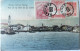 C. P. A. : GRECE : Crète : Vue De La Ville De LA CANEE, 3 Timbres En 1914 - Grèce