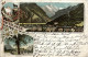 Gruss Aus Interlaken - Litho - Interlaken