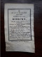 Advokaat En Notaris - Petrus Dierckx + Turnhout 1829 - Obituary Notices