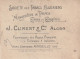 265 -  . SCAN . CHROMO CIGARETTE CLIMENT ALGER  BIEVILLE . SCAN R.V. - Climent