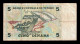 Túnez Tunisia 5 Dinars 1993 Pick 86 Bc F - Tunisia