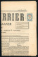 France 1875 Journal Complet Le Courrier De Mostaganem (Algérie) Avec Timbre De Dimension 3fr Et 2/10, Yvert 37, Superbe - Brieven En Documenten