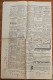 France 1875 Journal Complet Le Courrier De Mostaganem (Algérie) Avec Timbre De Dimension 3fr Et 2/10, Yvert 37, Superbe - Brieven En Documenten