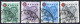 O 1949, Rotes Kreuz, Komplette Serie 4 Werte Gestempelt, Signiert Schlegel, Mi. 42-45 A / 400,- - Other & Unclassified
