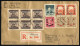 Cover 1949, Eingeschriebener Brief Von Swatow Am 12.3. über Canton Nach Wien (Österreich) Frankiert über 700 $ Von 12 We - Other & Unclassified