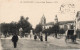 C P A  ANIMEE  BORDEAUX LES ALLEES DAMOUR    CIRCULEE  1915 - Blaye