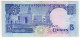 1980-91 Kuwait 5 Dinars Paper Money Banknotes Currency - Kuwait